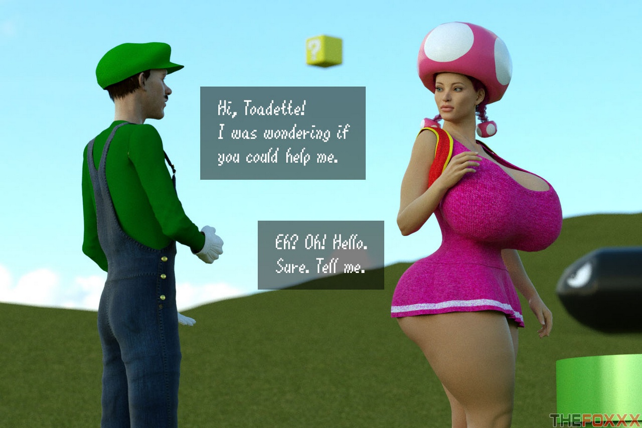 Green Toadette Porn - The Anal Plumber 2 Porn Comic - Page 006