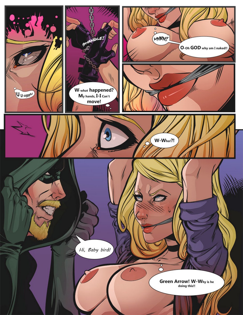 Black Canary Tentacle Porn - The Black Canary 1 - Ravished Prey Porn Comic - Page 003