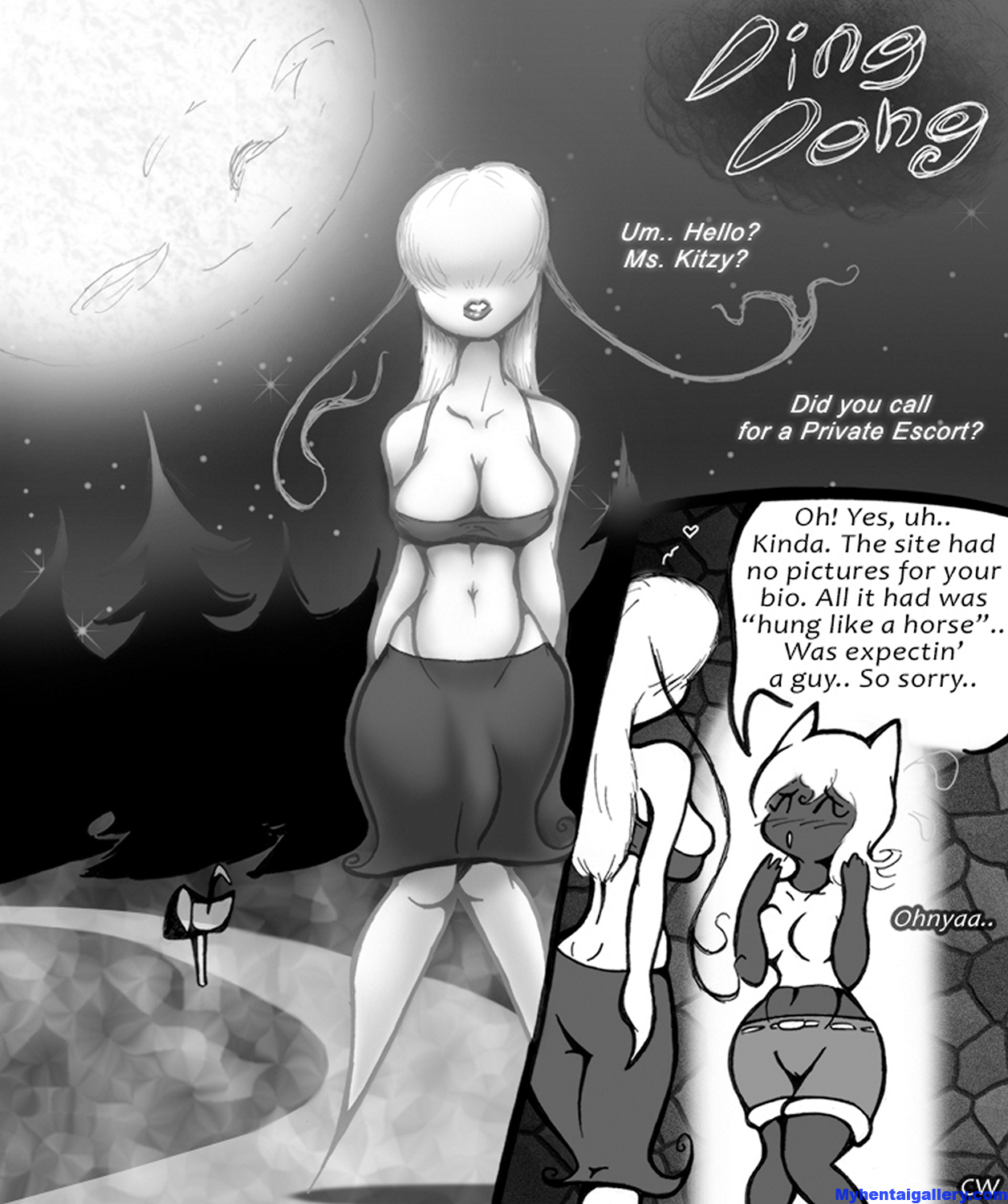 The Blind Date 1 Porn Comic - Page 002