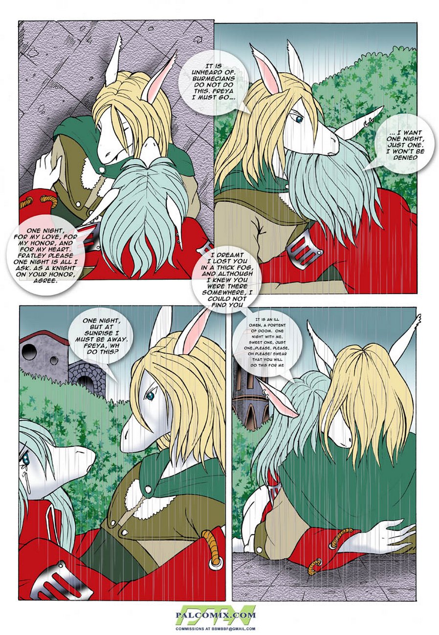 Furry Porn Comic Princess Rush - The Colors Of Sorrow Porn Comic - Page 004