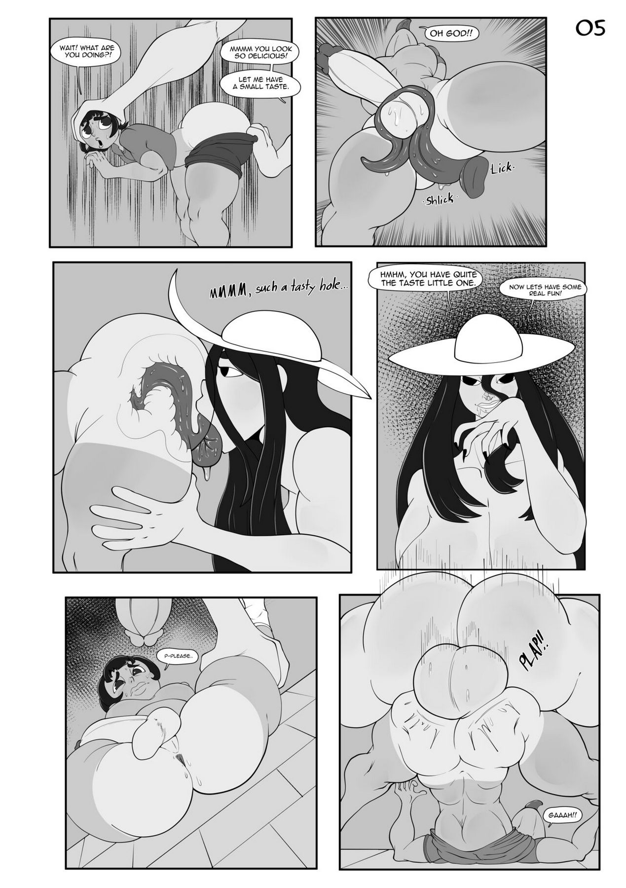 The Day I Met A Tall Lady Porn Comic - Page 006