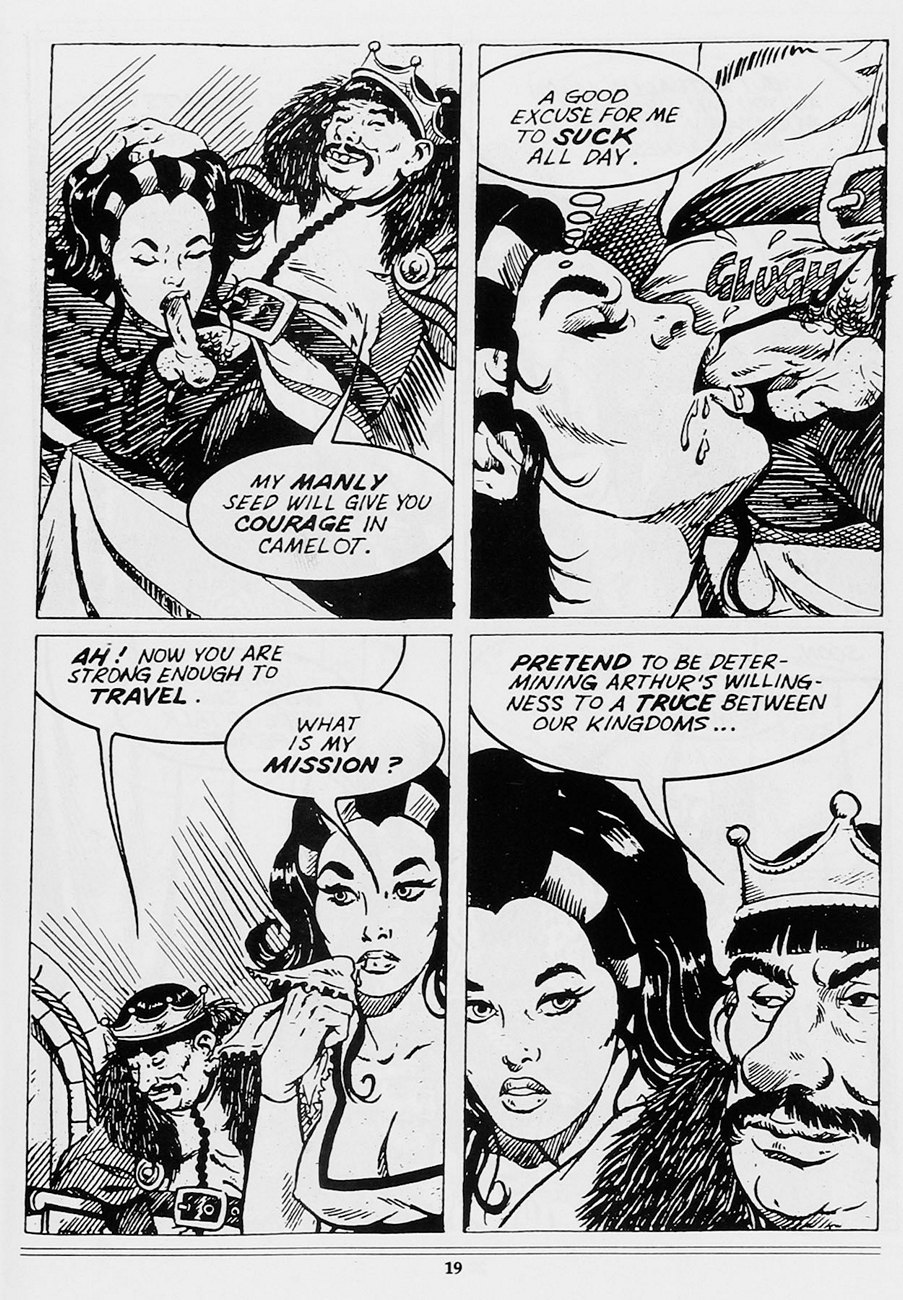 1960s Porn Comic - The Erotic Adventures Of King Arthur - The Royal Conquest 1 Porn Comic -  Page 020