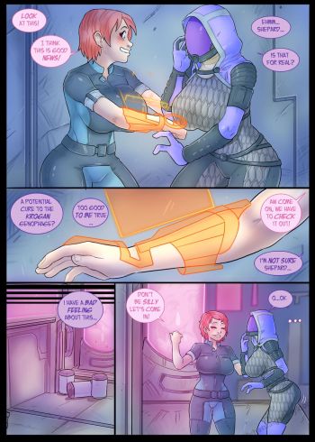 350px x 490px - Mass Effect Hentai Comics | Porn Comics Page 1 - My Hentai Gallery