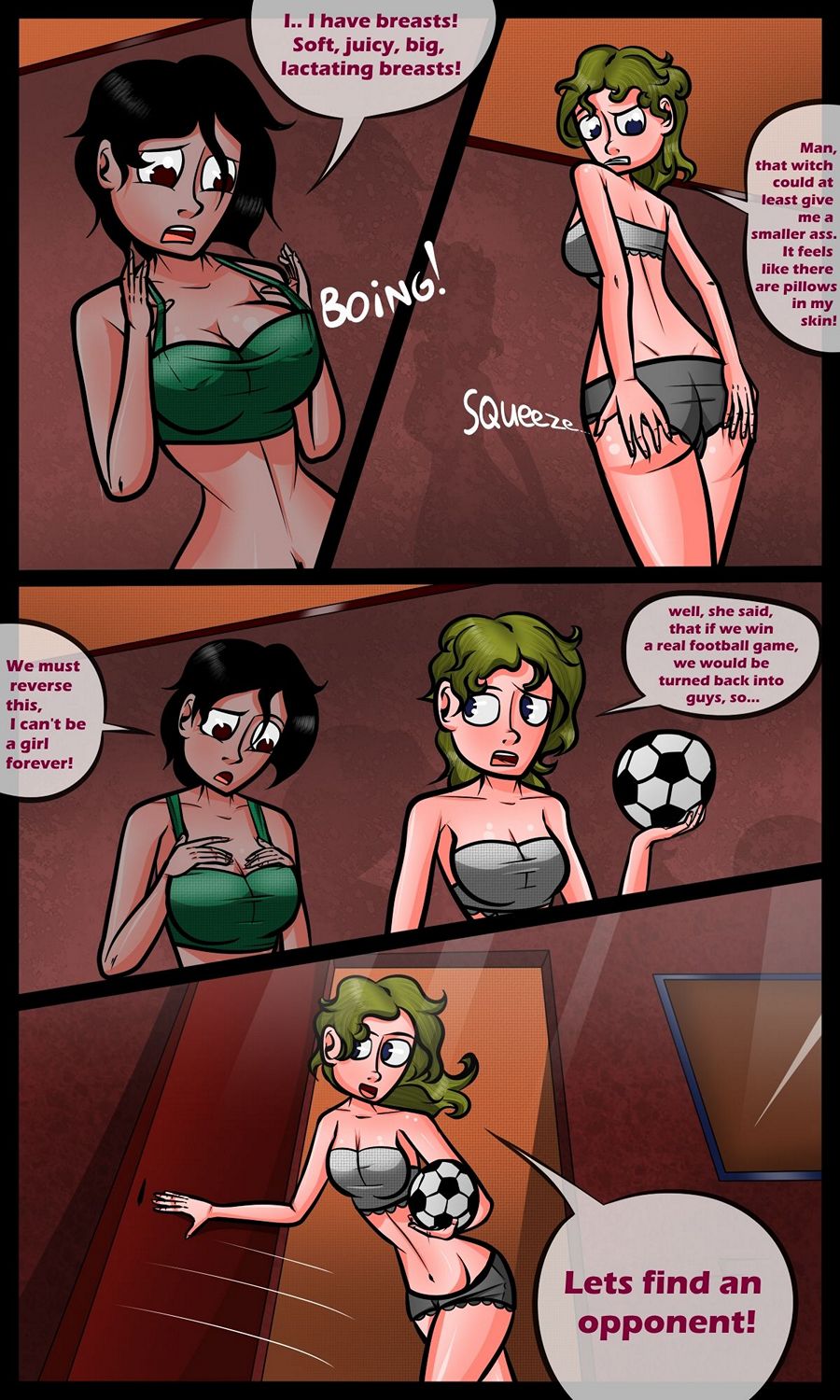 Hentai Football Game - The Football Curse HD Hentai Porn Comic - 006