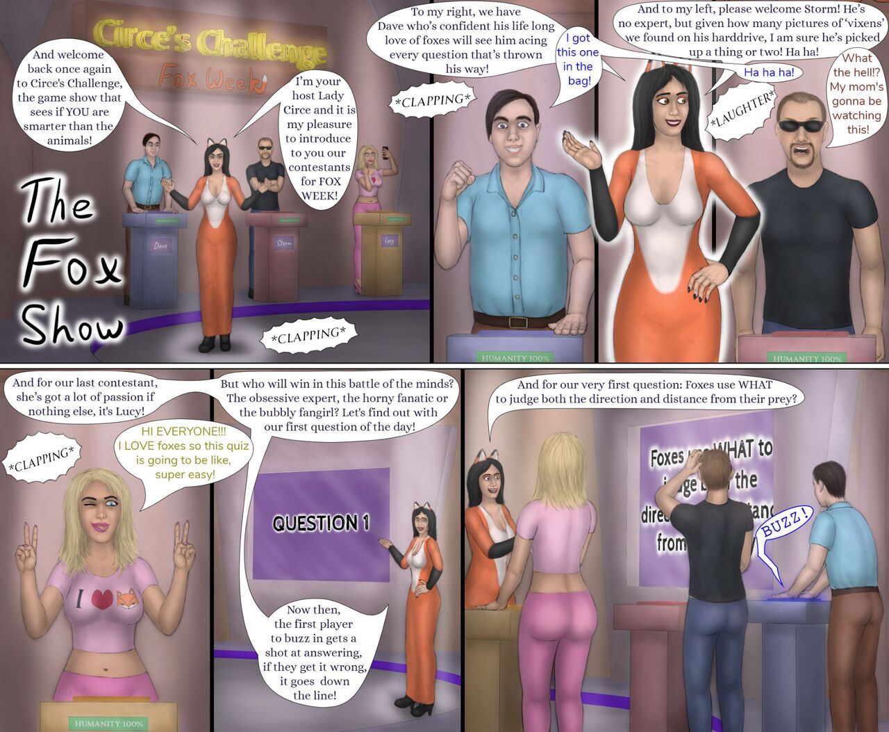 The Fox Show Porn Comic - Page 001