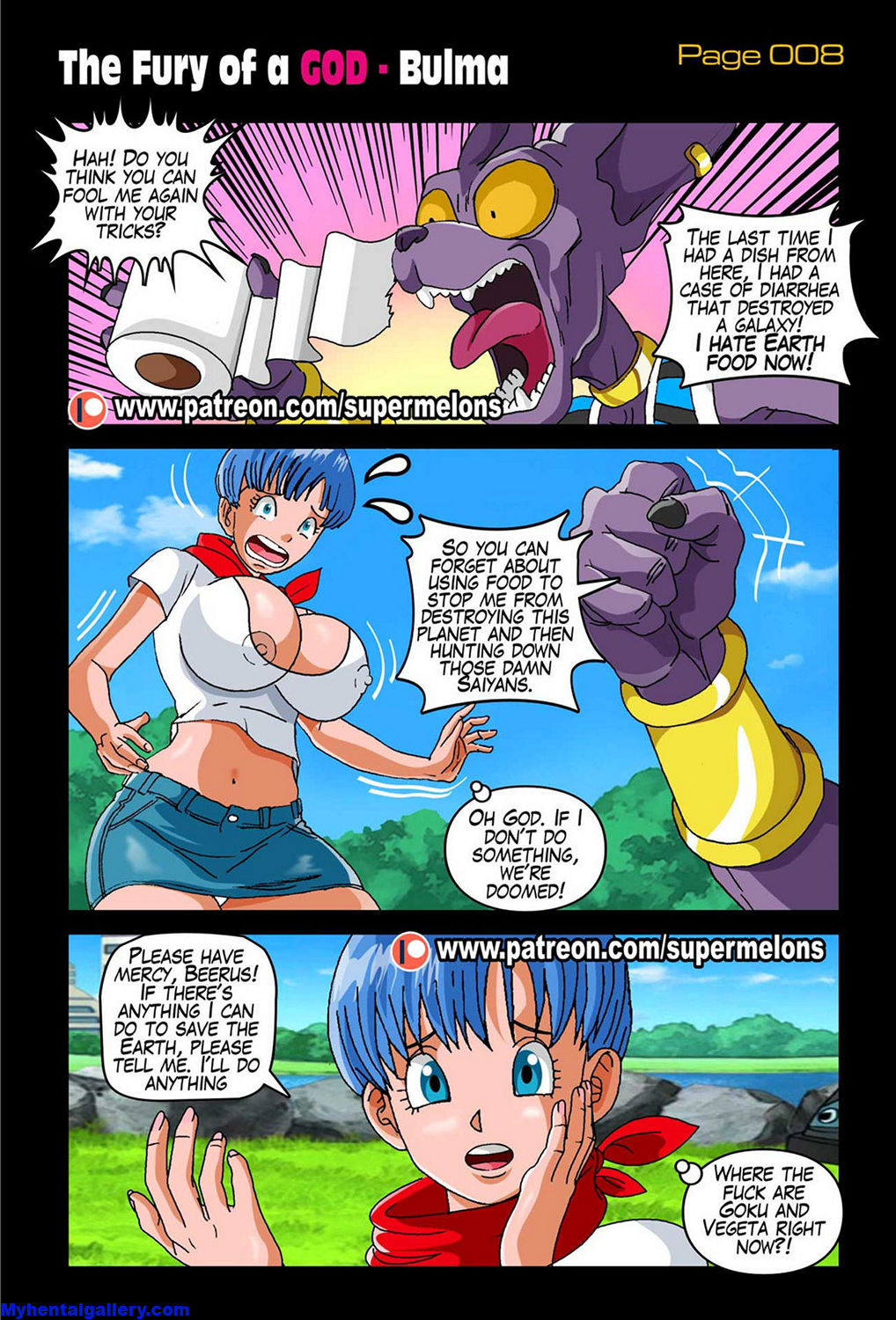 The Fury Of A God Porn Comic - Page 009