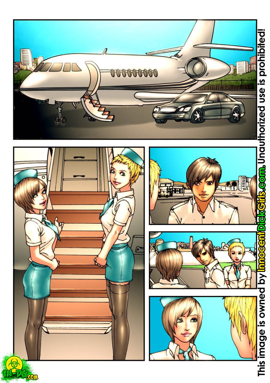 The Futa Flight Porn Comic - Page 003