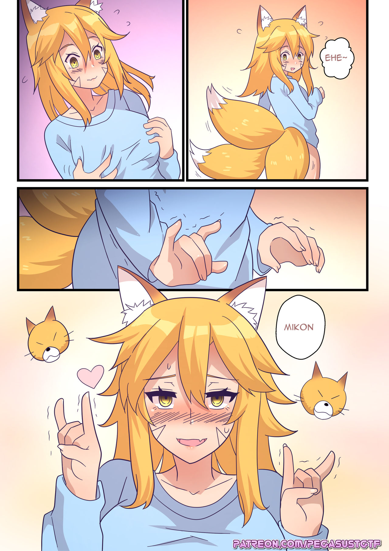 The Helpful Fox Senko-San Porn Comic - Page 005