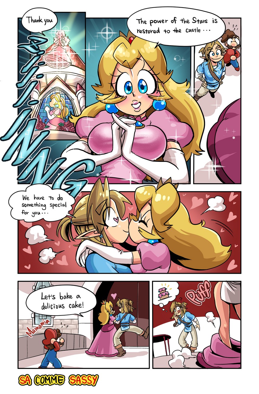 The Hero Of Hyrule 2 Super Link 69 Porn Comic Page 002 