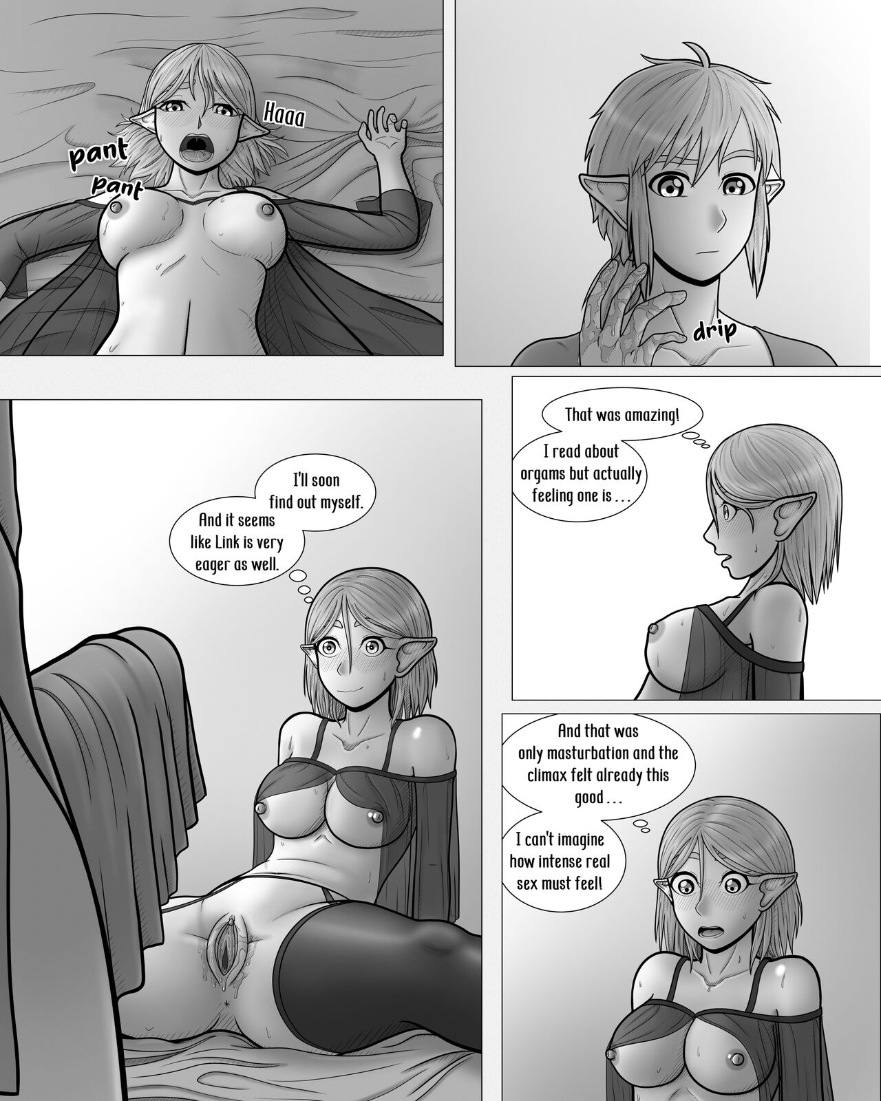 The Legend Of Zelda - A Night With The Princess Porn Comic - Page 029