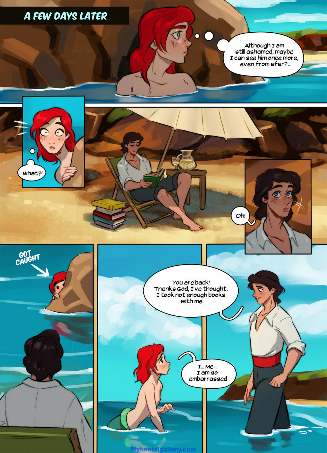 The Little Mermaid - What if Porn Comic - Page 006