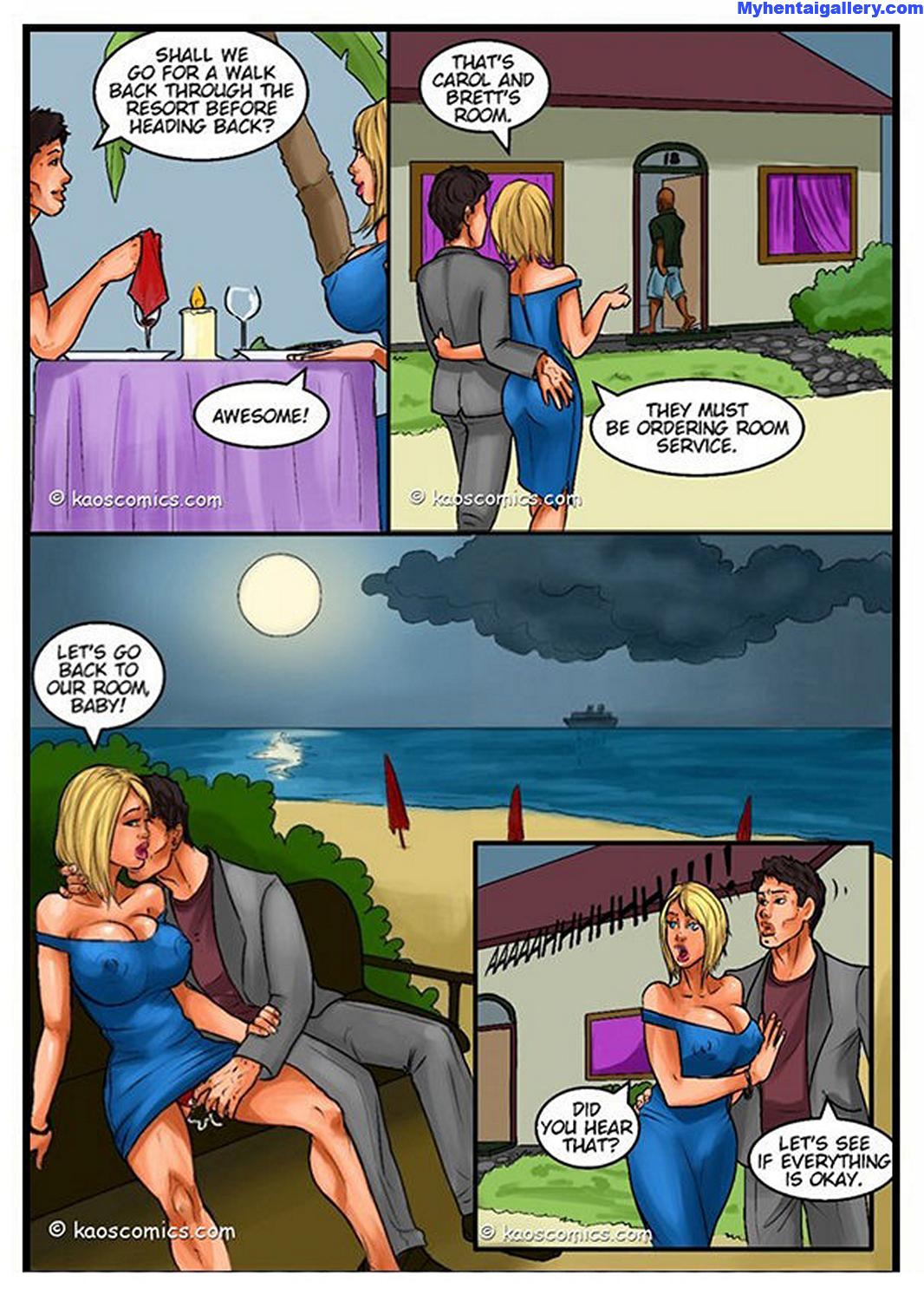 Massage Porn Comics - The Massage Porn Comic - Page 009