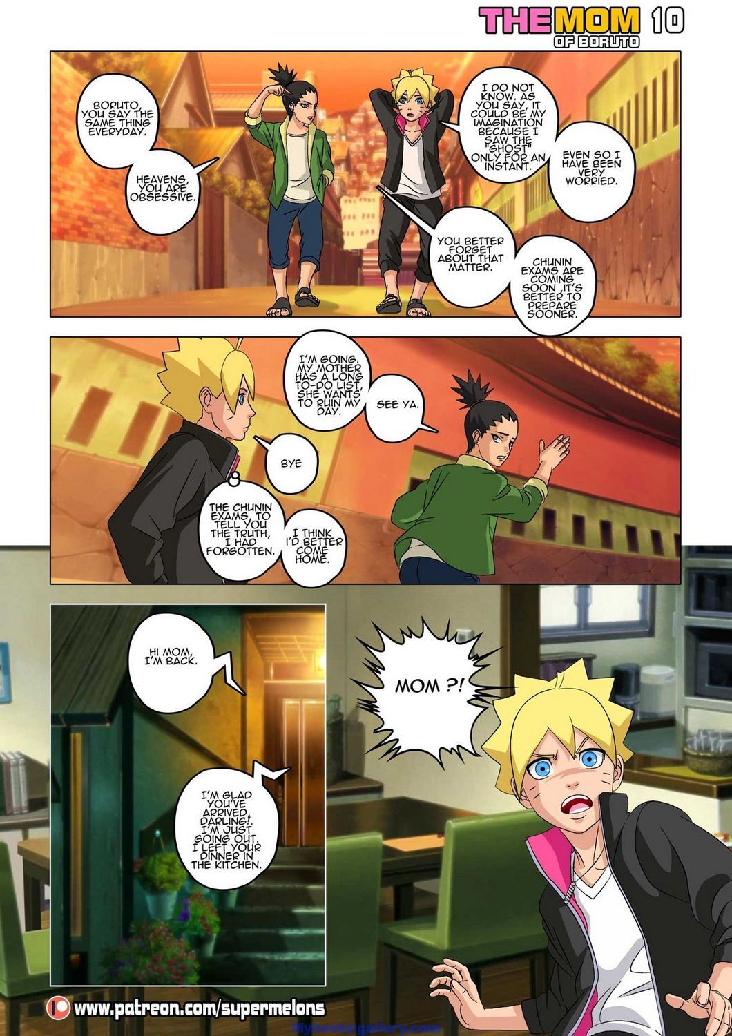 The Mom Of Boruto Porn Comic - Page 011