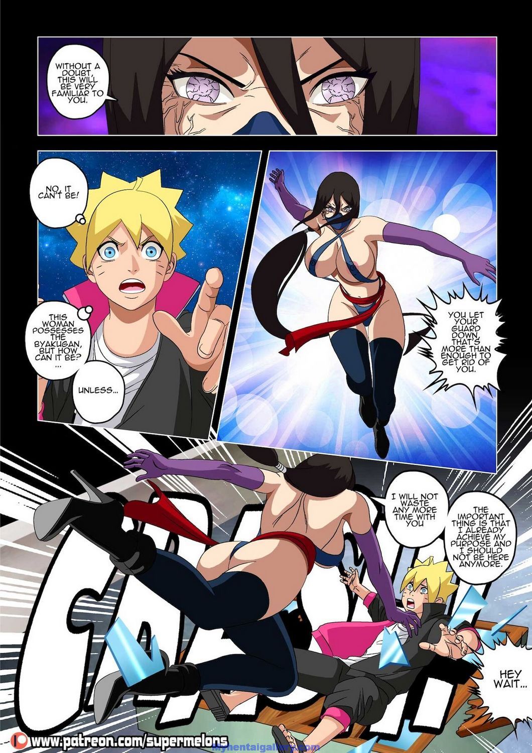 The Mom Of Boruto Porn Comic - Page 035