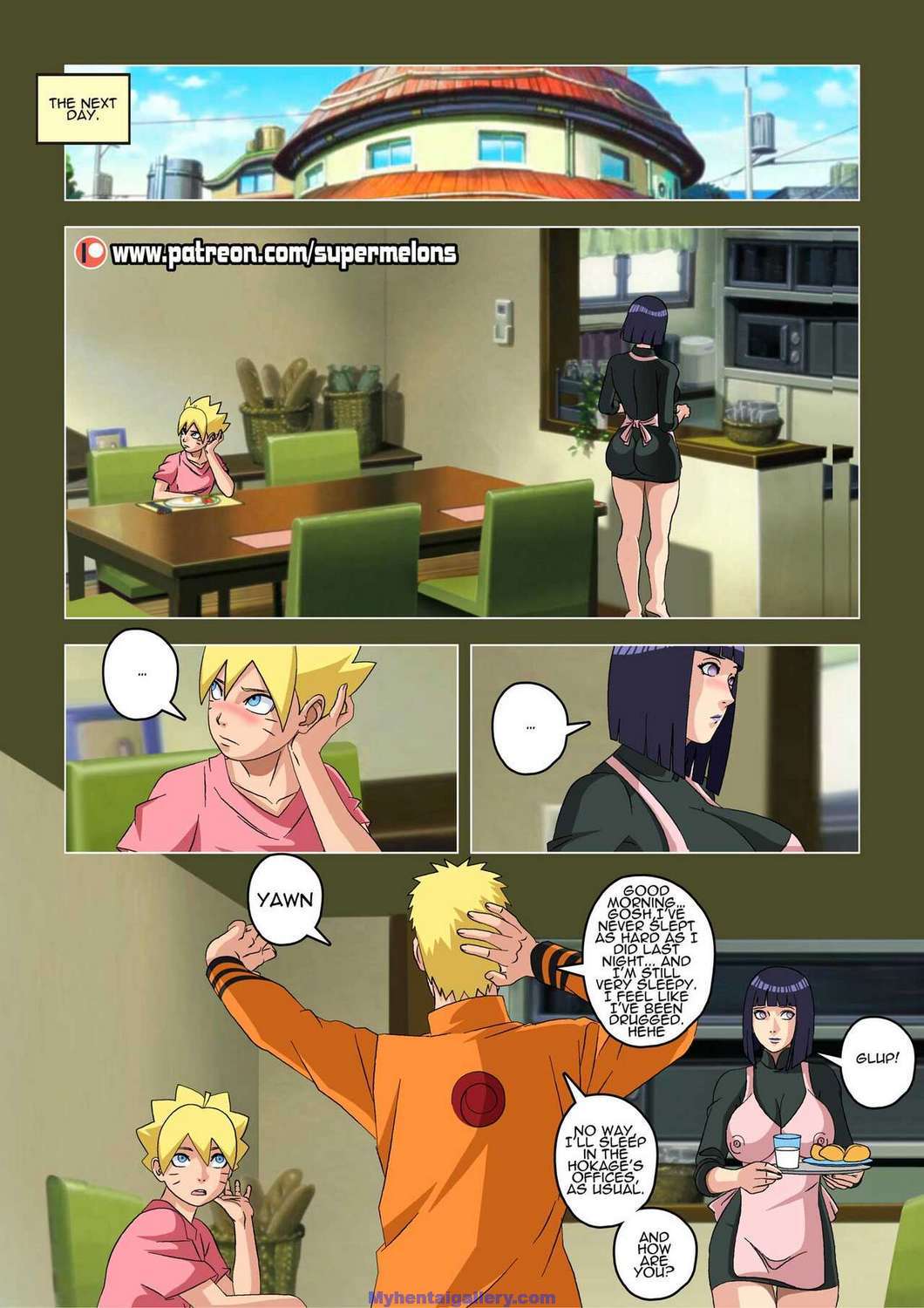 The Mom Of Boruto HD Hentai Porn Comic - 038