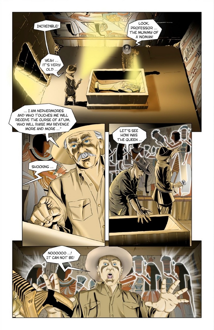 The Mummy Porn Comic - Page 003