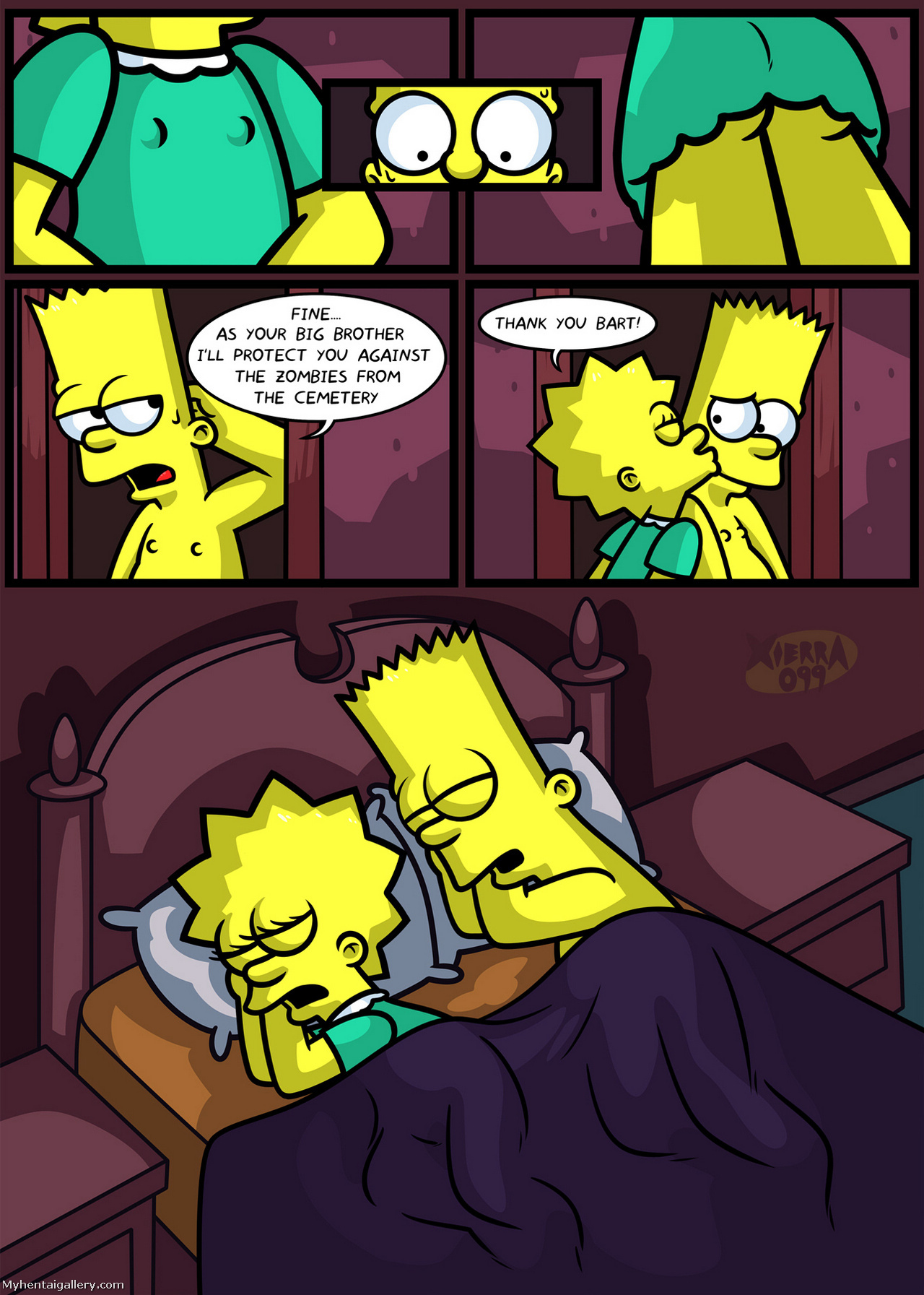 The Not So Treehouse Of Horror Porn Comic - Page 005