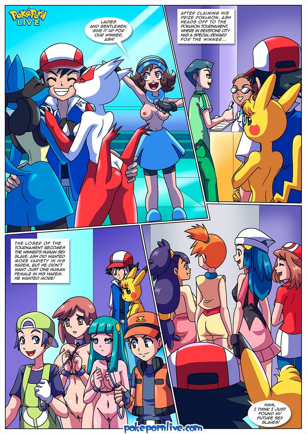 The Pokemon Master Porn Comic - Page 016