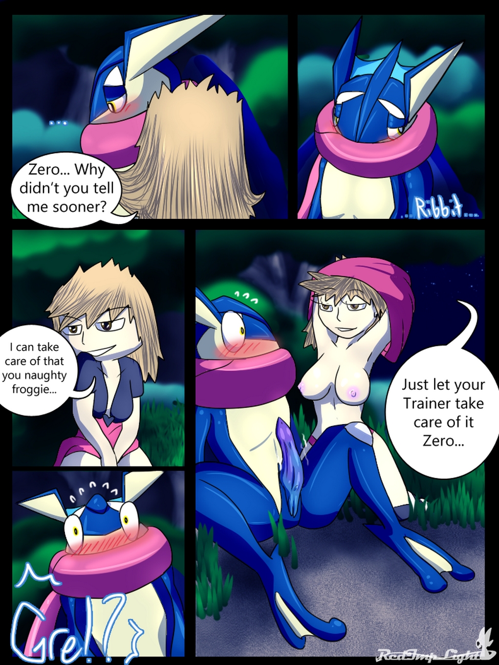 Anthro Frog Porn - The Princess And The Frog Porn Comic - Page 014