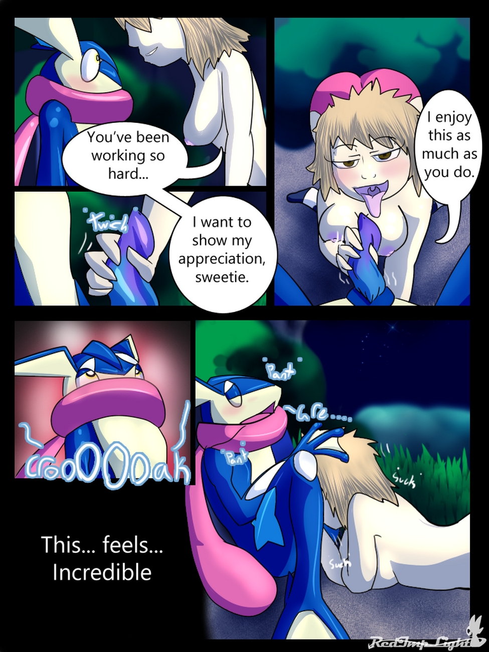 Anthro Frog Porn - The Princess And The Frog Porn Comic - Page 015