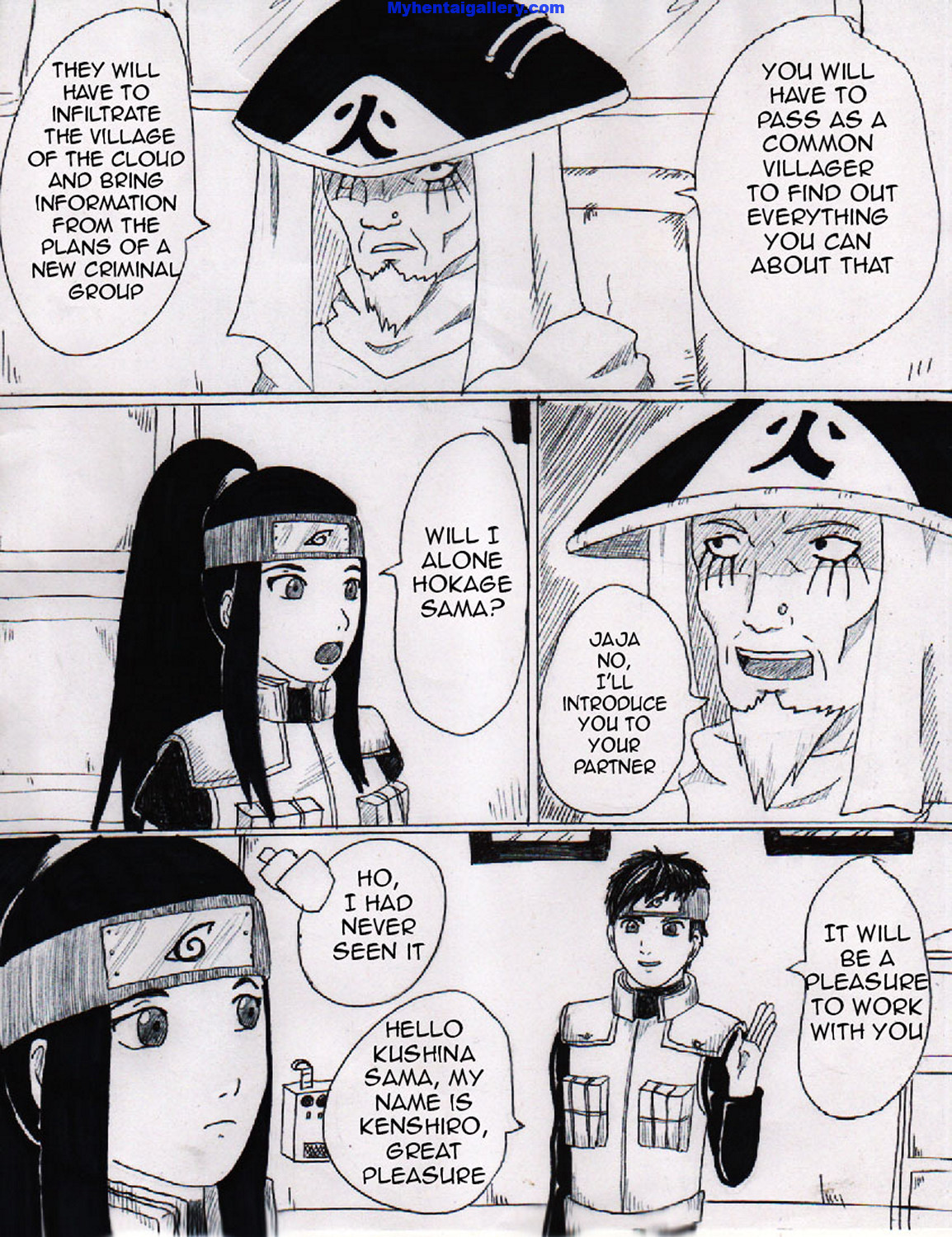 The Secret Of Kushina Uzumaki Porn Comic - Page 004