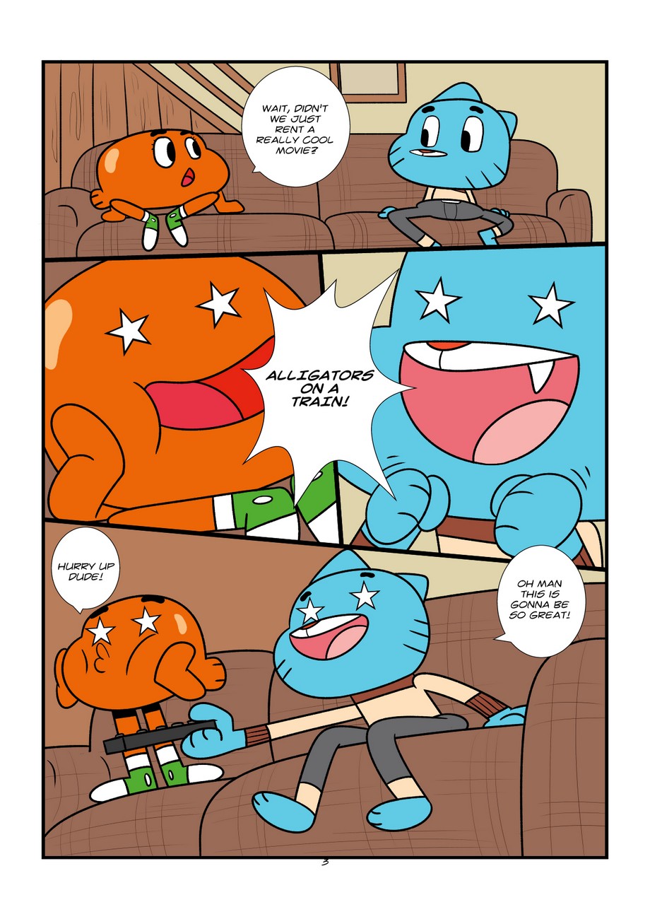 Amazing World Og Gumball Porn - The Sexy World Of Gumball Porn Comic - Page 003