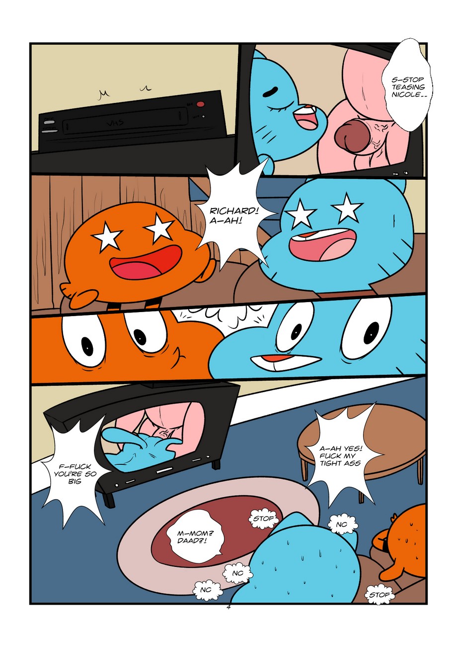 Amazing World Of Gumball Gay Hentai Porn - The Sexy World Of Gumball HD Hentai Porn Comic - 004