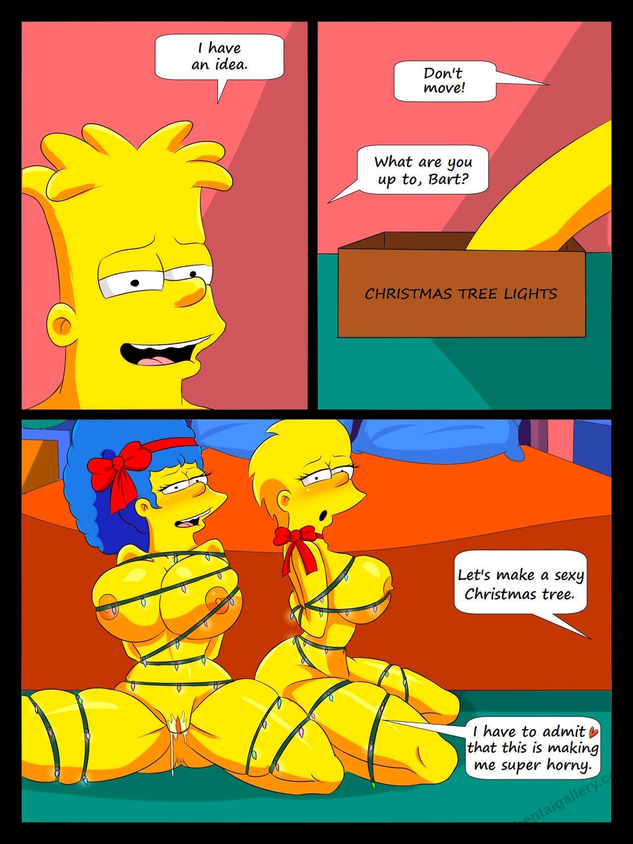 The Simpsons - A Family Christmas! Porn Comic - Page 010