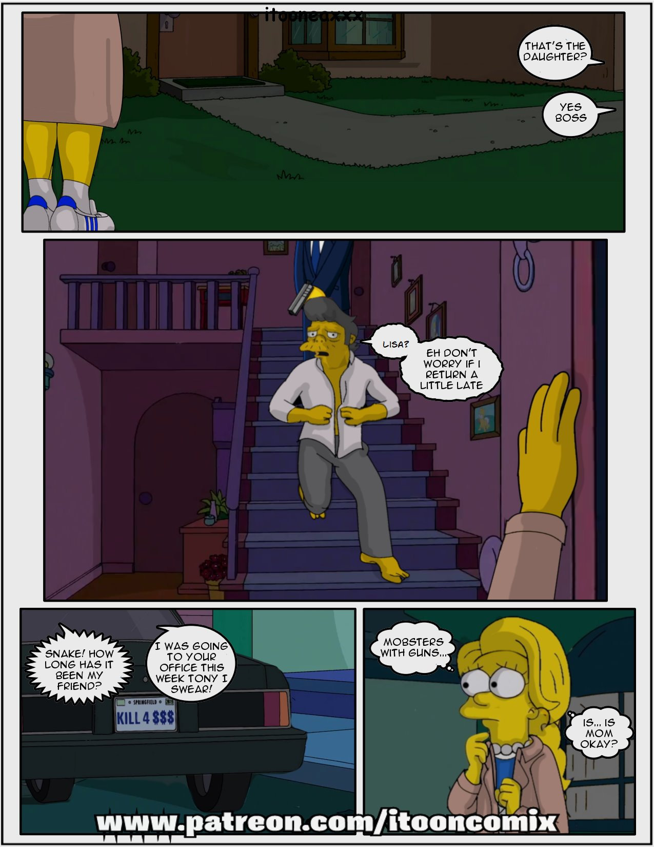 The Simpsons - Snake 3 HD Hentai Porn Comic - 026