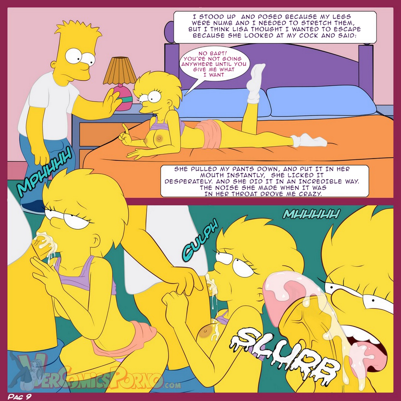 The Simpsons 1 Old Habits - A Visit From The Sisters Porn Comic - Page 010