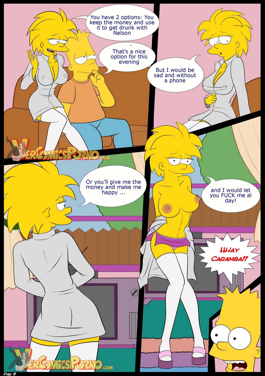 The Simpsons 2 Old Habits - The Seduction Porn Comic - Page 010