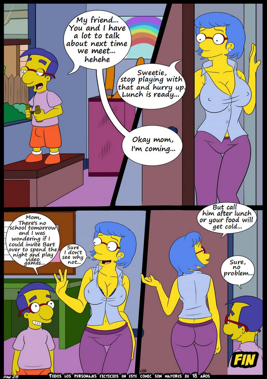 The Simpsons 5 Old Habits - New Lessons Porn Comic - Page 029