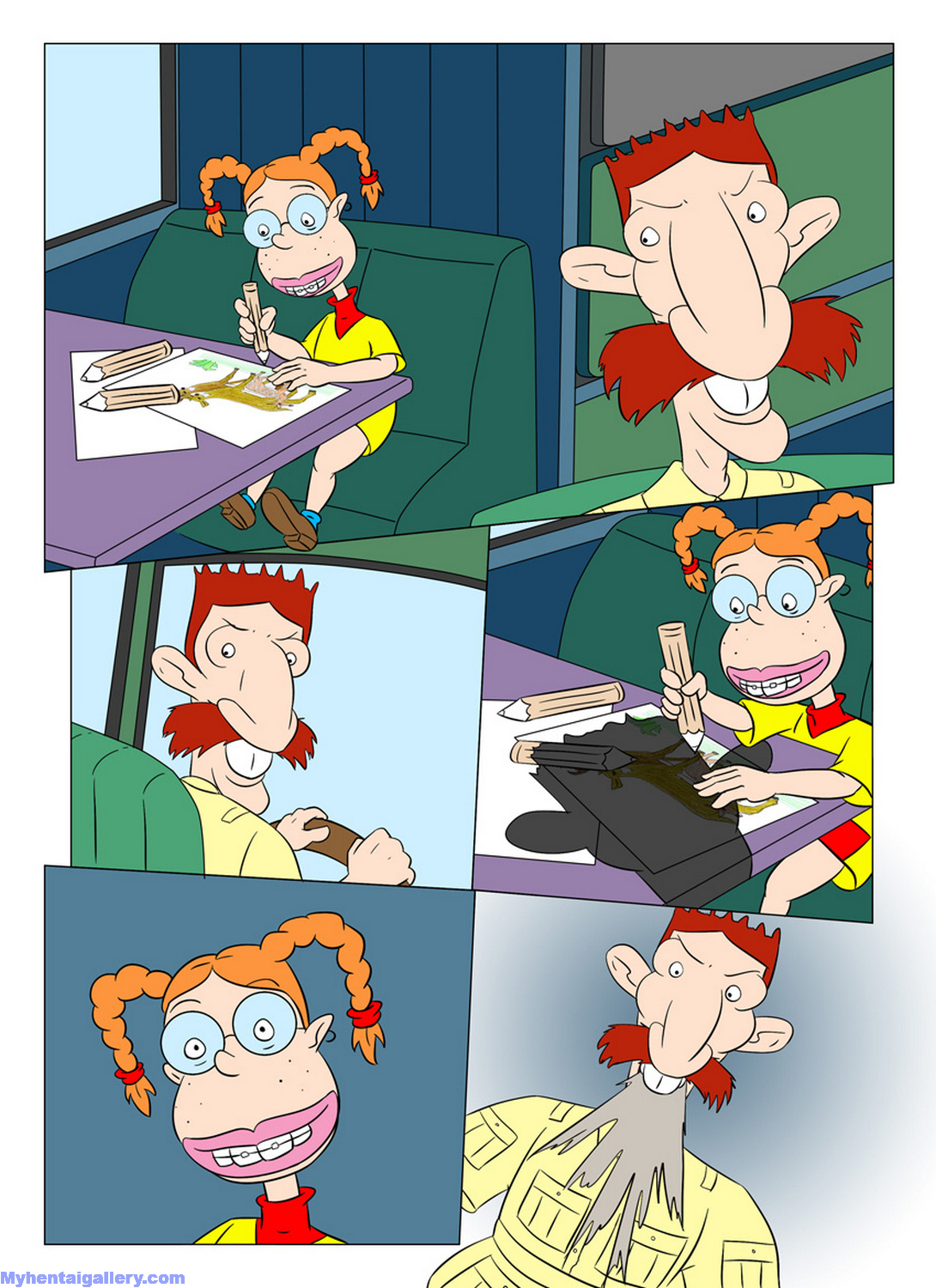 The Thornberrys Vore Manga Comic - Page 001 