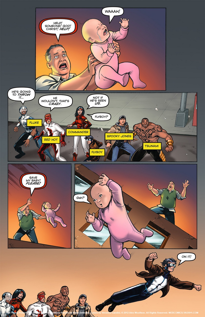 The Young Protectors - Engaging The Enemy 1 Porn Comic - Page 002