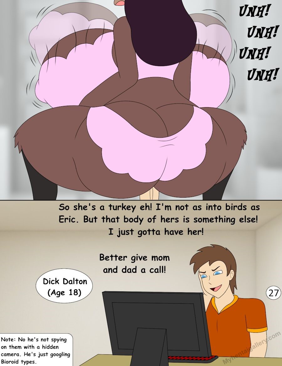 Thicc Turkey Mine! Porn Comic - Page 028