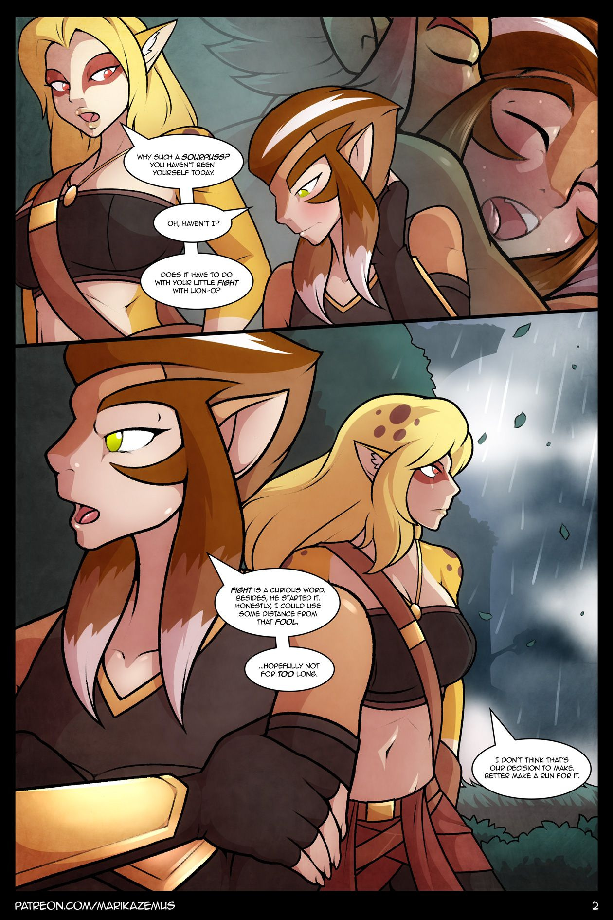 Thundercats - Heavy Rain Porn Comic - Page 002_1