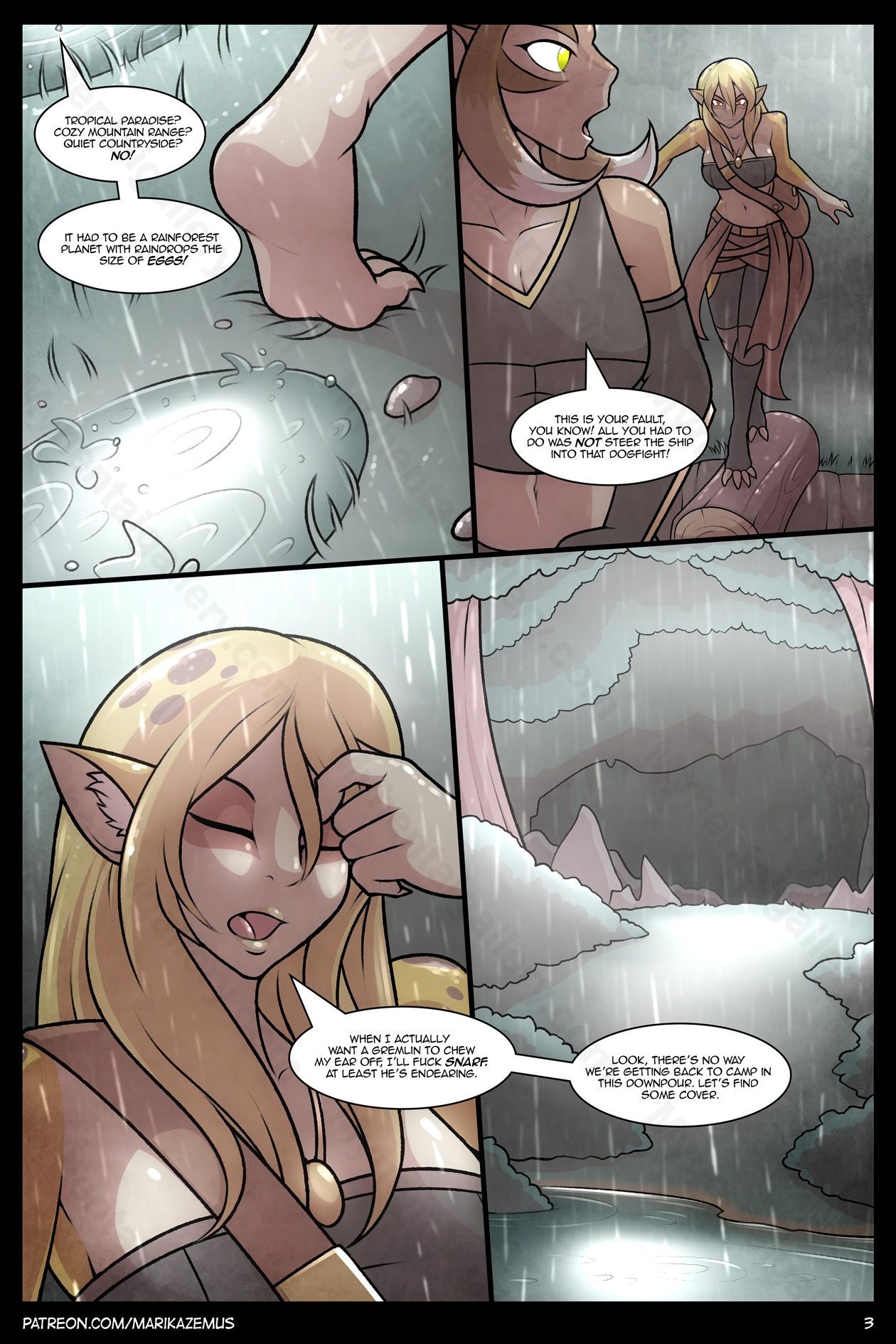 Thundercats - Heavy Rain Porn Comic - Page 003_1