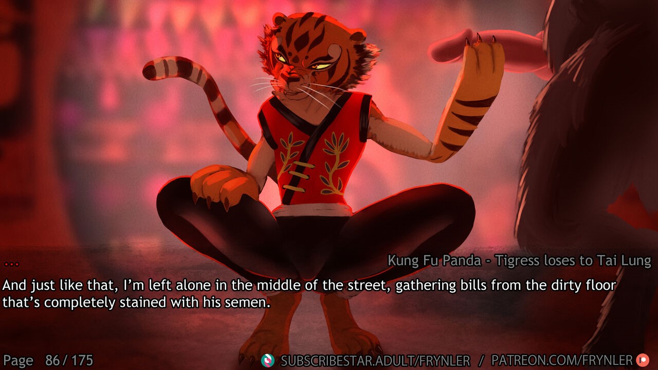 Tigress Loses To Tai Lung HD Hentai Porn Comic - 086