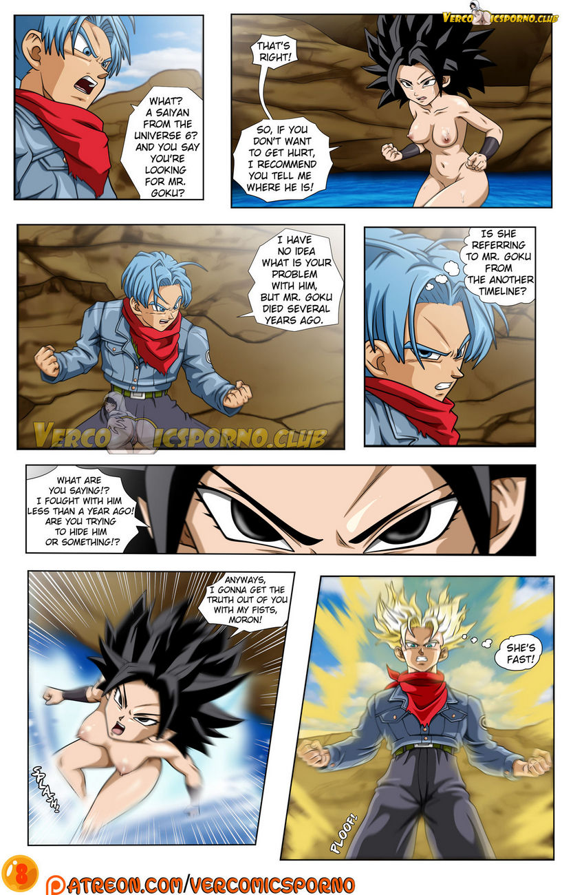 Trunks And Caulifla Porn Comic - Page 009