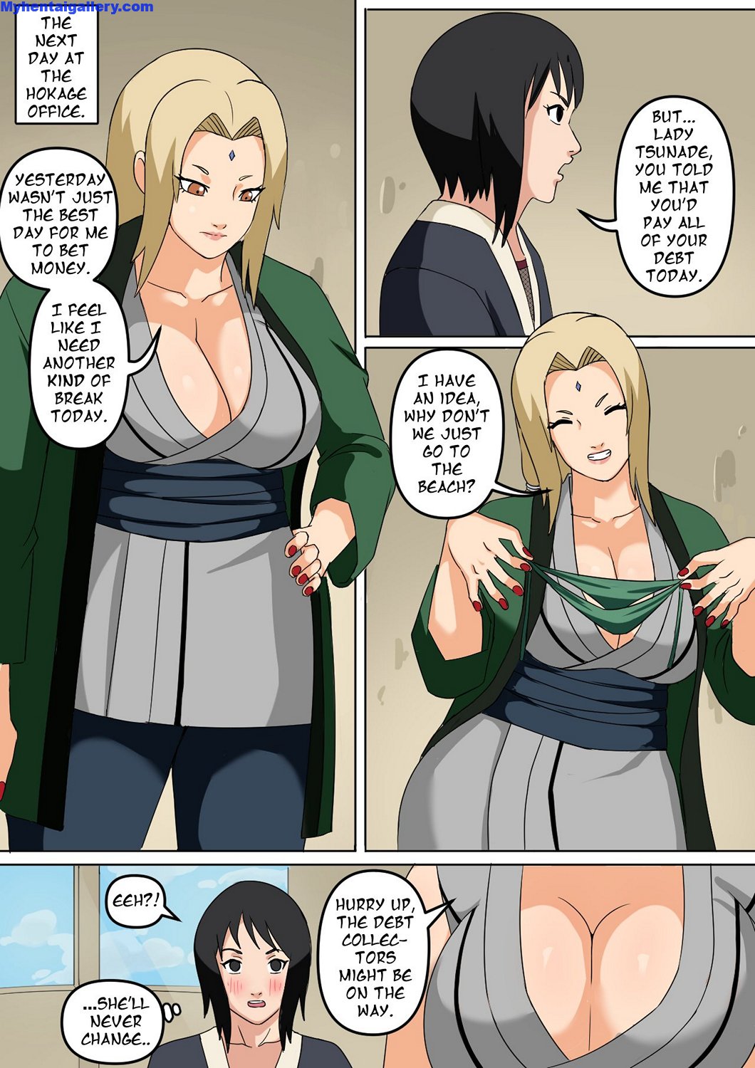 Tsunade & Ino - Double Trouble HD Hentai Porn Comic - 014