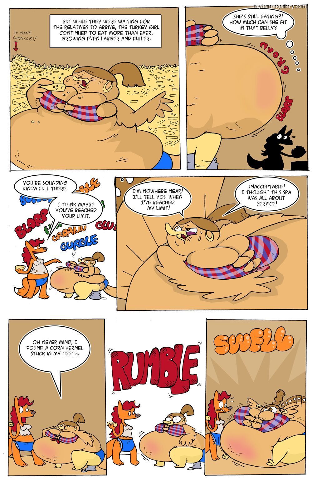 Turkey Day Porn Comic - Page 010