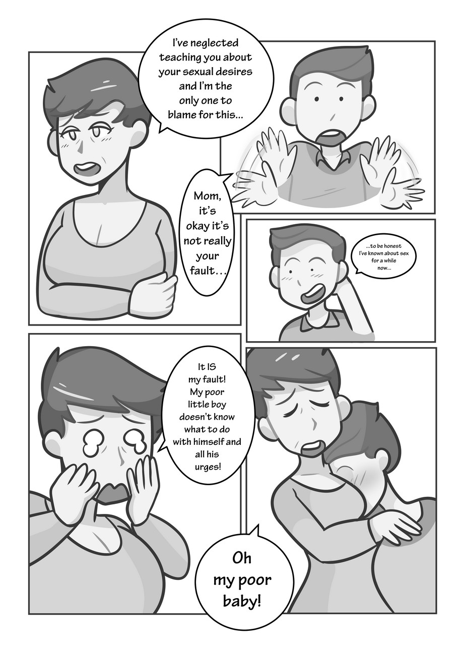 Uhh Mom Why Are You Taking Your Clothes Off Porn Comic - Page 003