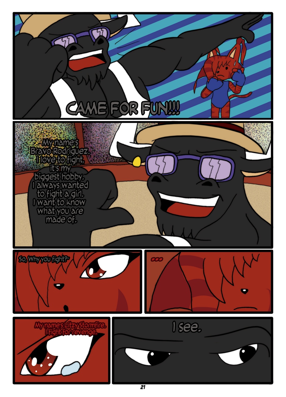 Unleashed 1 - Why You Fight Porn Comic - Page 023