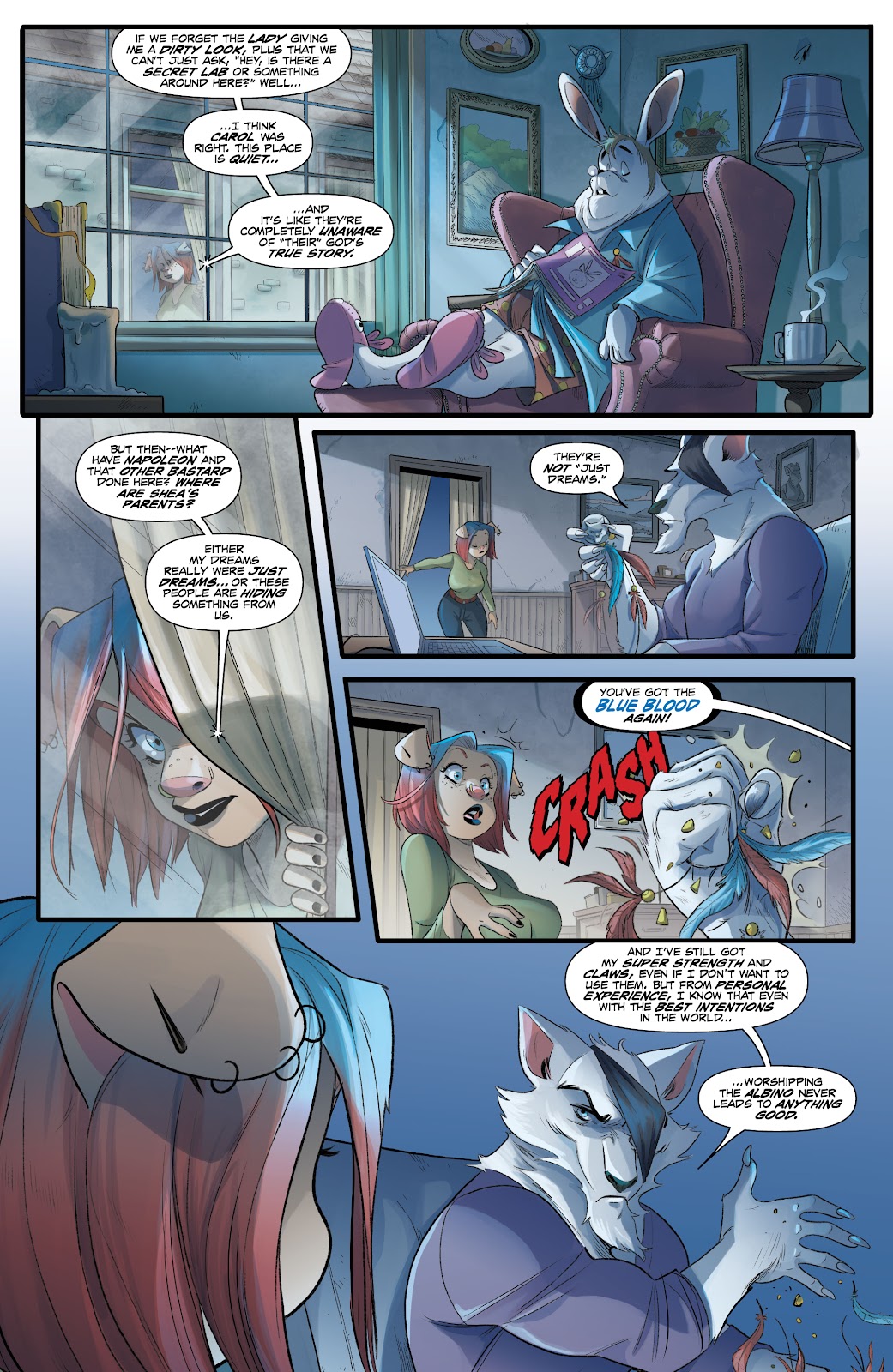 Unnatural - Blue Blood 3 Porn Comic - Page 018