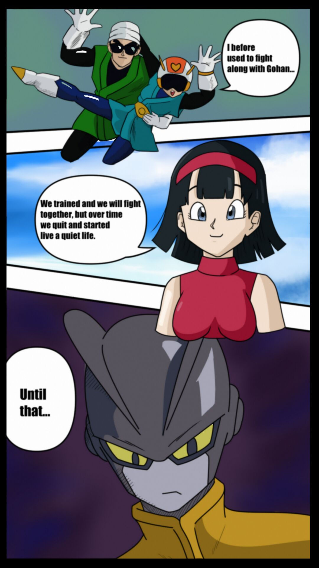 Videl Training Porn Comic - Page 002