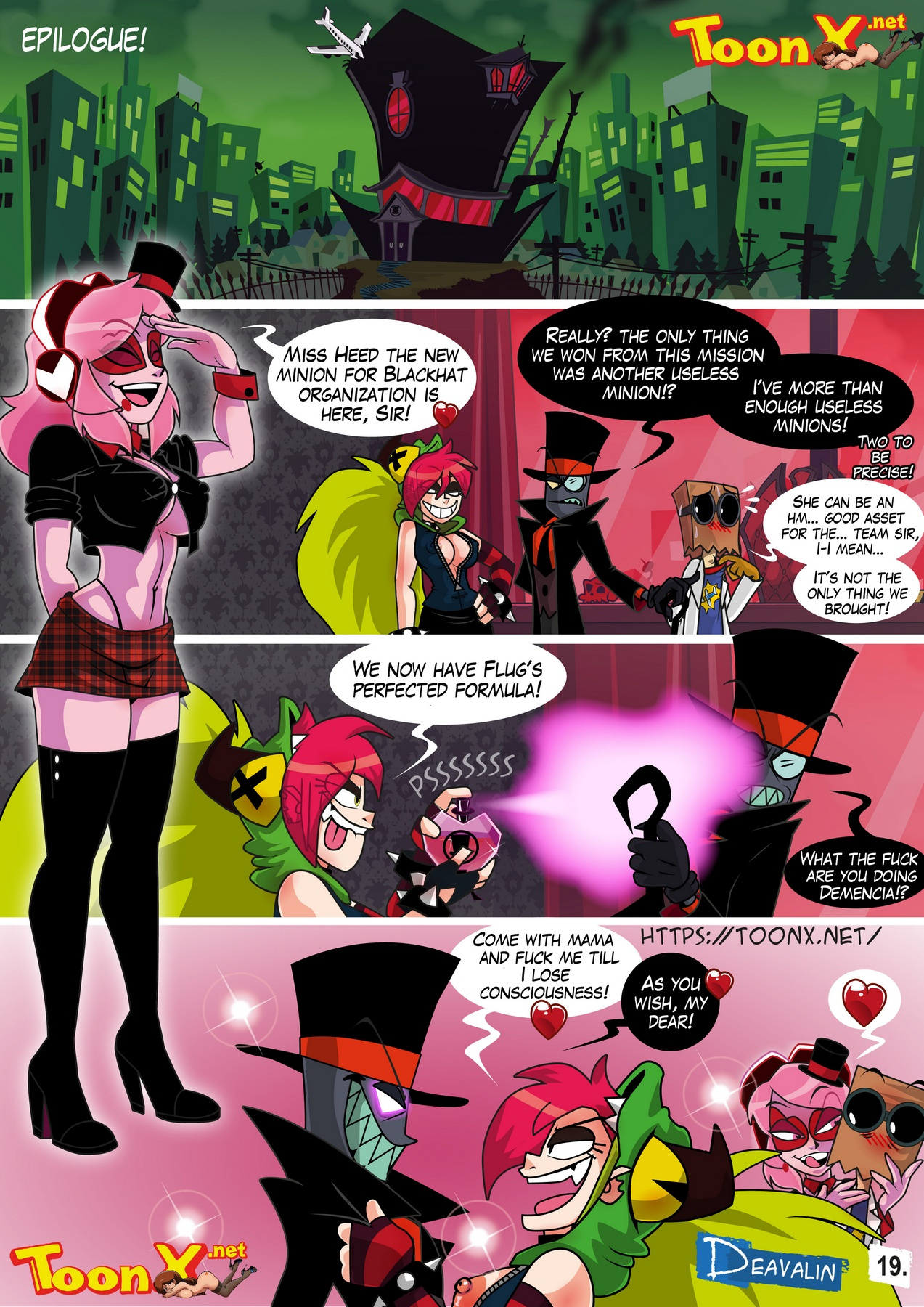 Villainous - Miss Heed Porn Comic - Page 020