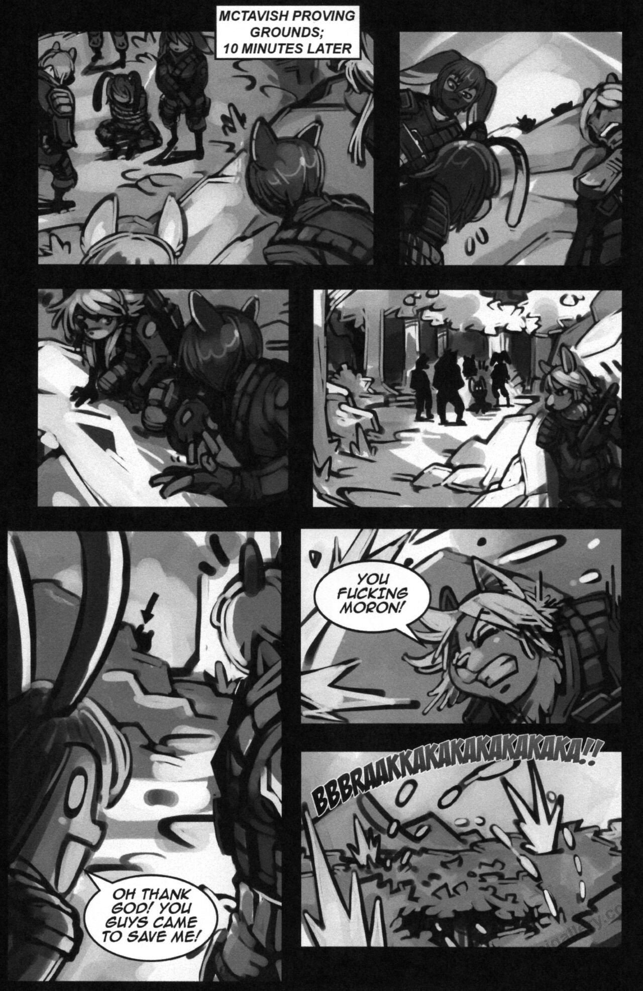 War Games Porn Comic - Page 010