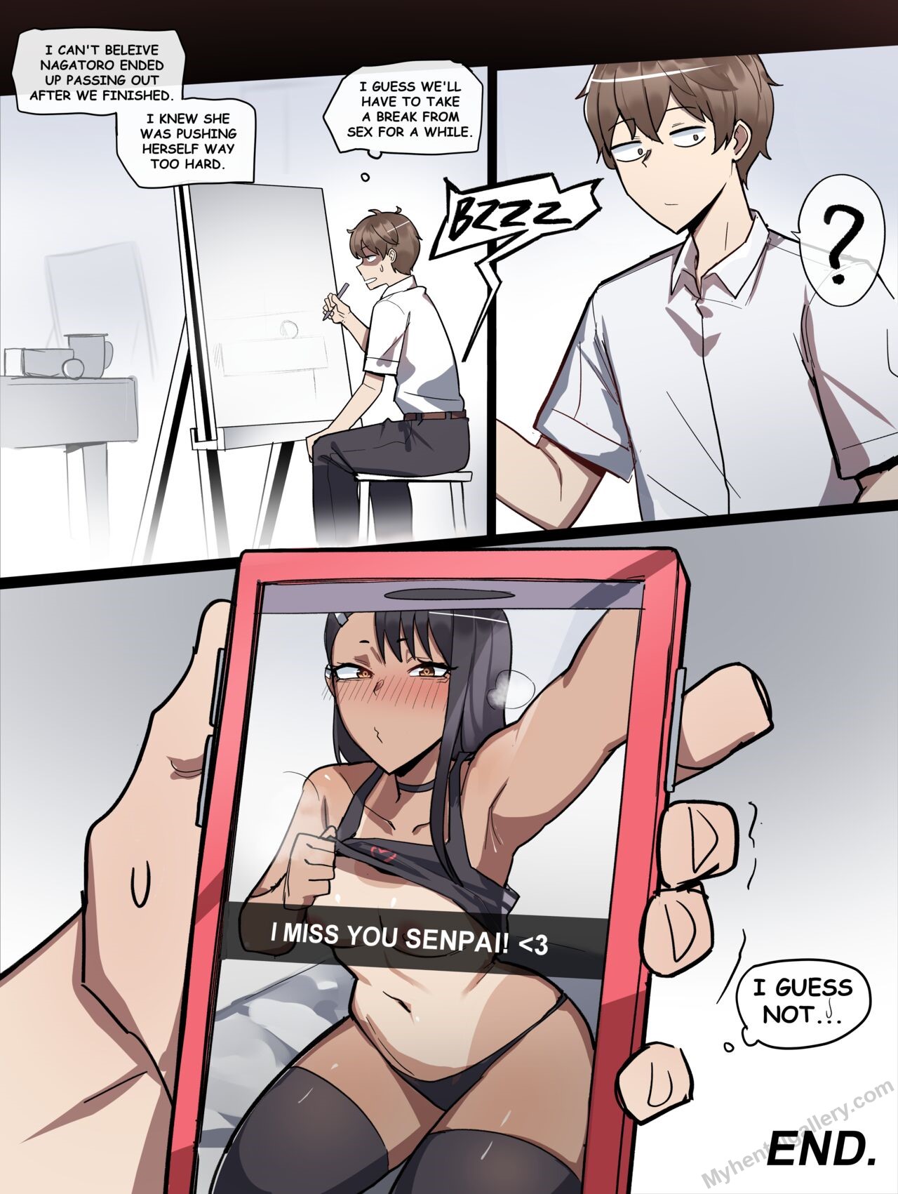 Wholesome Nagatoro Porn Comic - Page 017_6