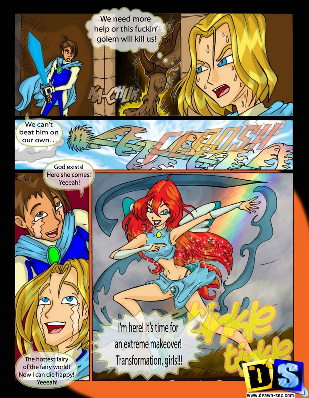 Winx Club Porn Comic - Page 003