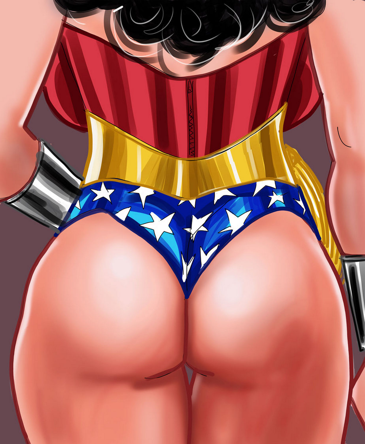 Wonder Woman In Sloppy Ending Porn Comic - Page 011